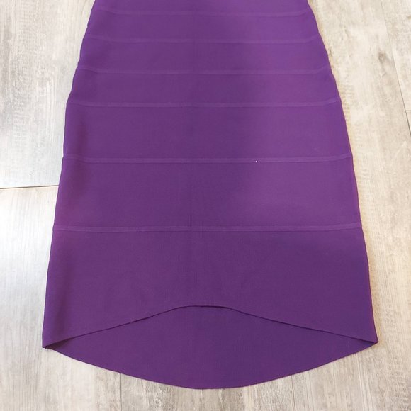 Jacob Body-Con Purple Stretch-Knit Tank Dress Size S - Picture 5 of 5